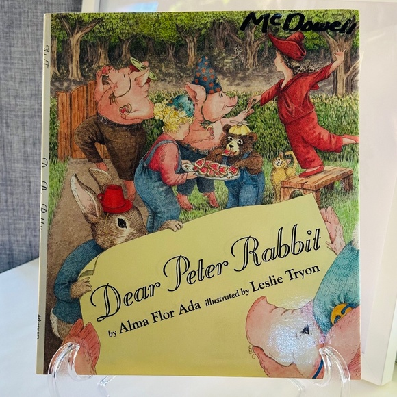 Dear Peter Rabbit Alma Flor Ada Hardcover Children's Picture Book - Picture 1 of 4